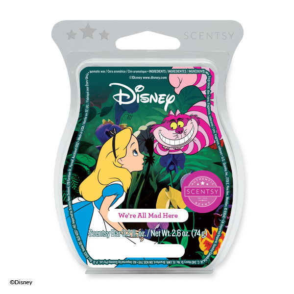 Disney We're All Mad Here – Scentsy Bar