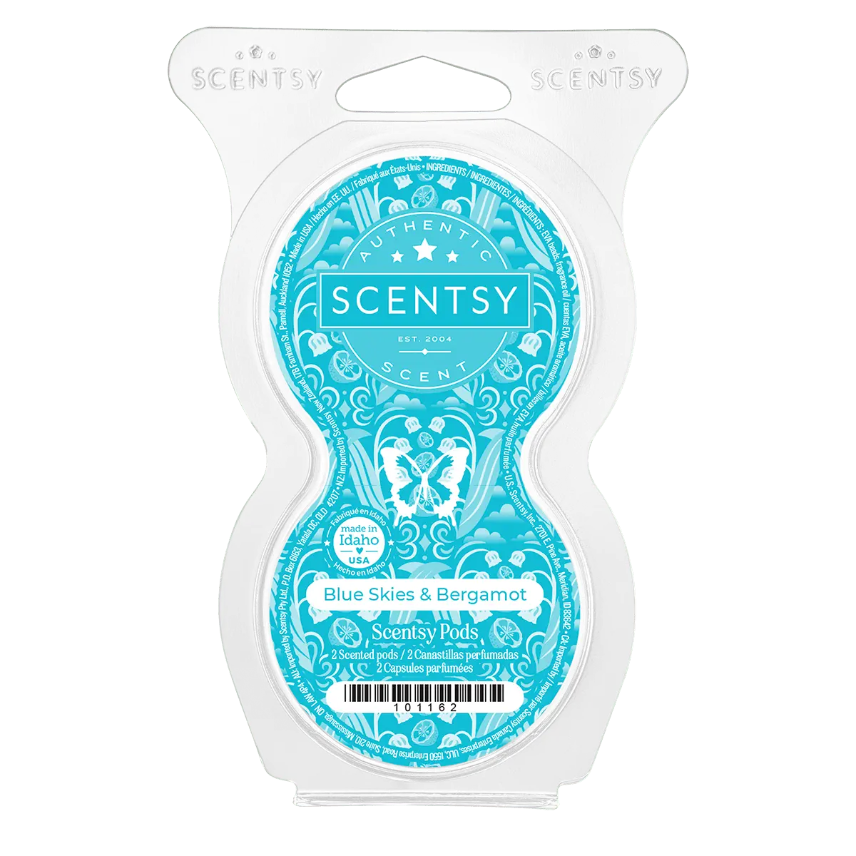 Blue Skies & Bergamot Scentsy Pod Twin Pack